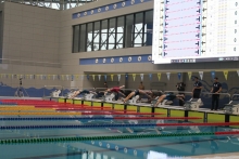 Открытый чемпионат по плаванию во Дворце по водным видам спорта