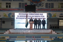 Opening of the republican swimming tournament dedicated to the "Day of the President of the Republic of Tajikistan"