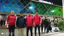 Tajikistan’s team for swimming departed to Qatar for training and training collections