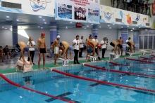 Awarding of the winners of the republican swimming tournament in the Sughd region